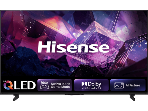 65' LED SMART TV Hisense 65E7S Pro, QLED, 4K UHD, VIDAA OS, Black