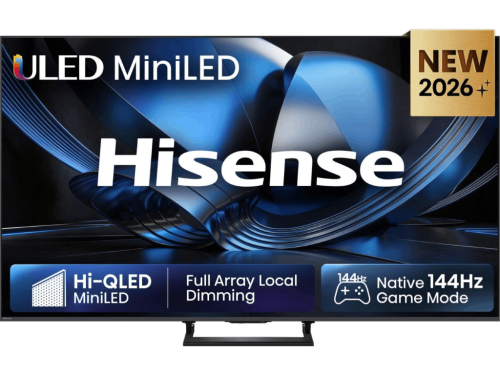 75' LED SMART TV Hisense 75U7SE, Mini LED 4K UHD, VIDAA OS, Black