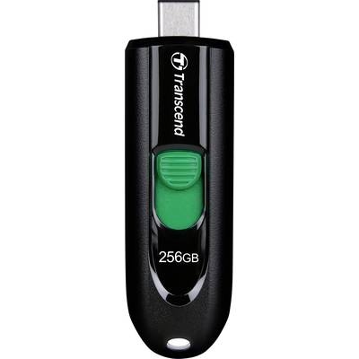 256GB USB-C Flash Drive Transcend JetFlash 790C, Black, Slider (USB 3.0 (5Gb/s), R/W90/45MB/s
