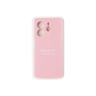 Накладка Full Silicone Case XIAOMI Redmi Note 14 4G (EU 164.84 х 78.15 х 8.16) (17 / Rose Pink)