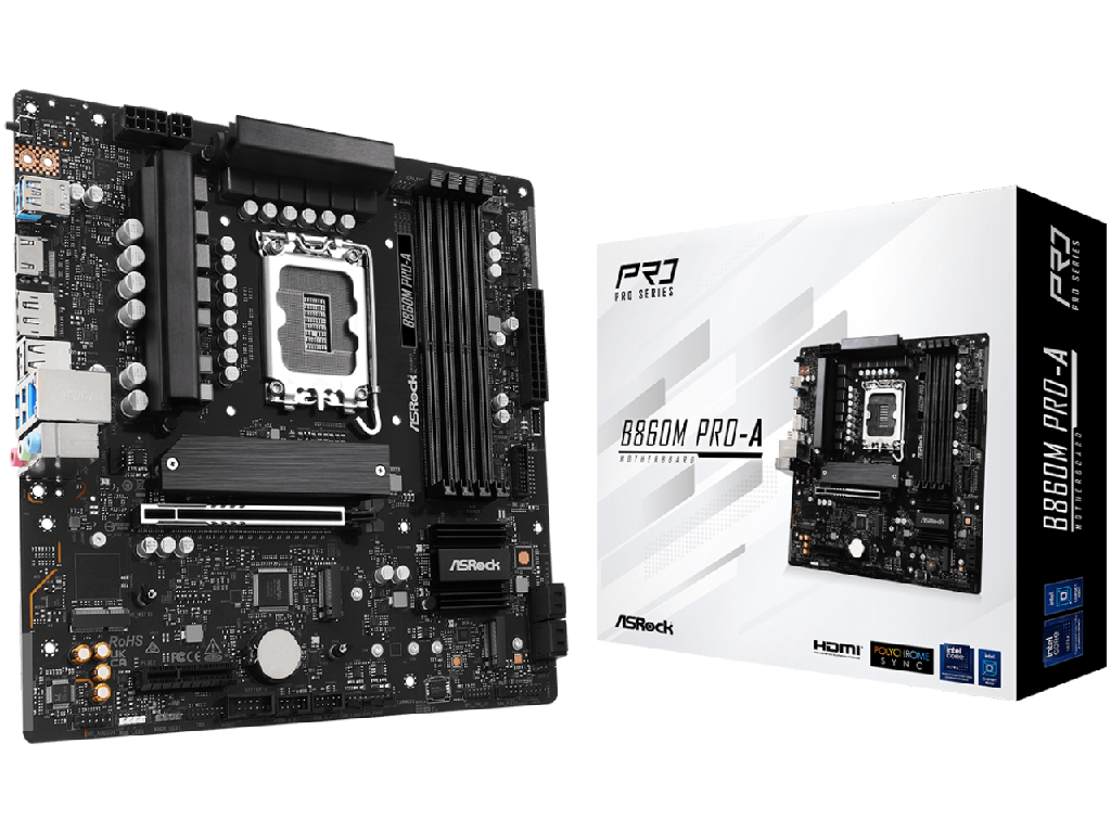 MB S1851 ASRock B860M PRO-A mATX  Micro-ATX Socket: LGA1851