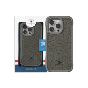 Накладка Polo Knight MagSafe iPhone 16 Pro (Gray)