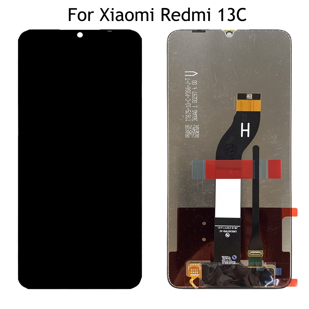 LCD XIAOMI REDMI 13C / POCO C65 BLACK (Premium Quality)