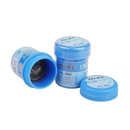 RELIFE RL- 404 138°C low temperature solder paste