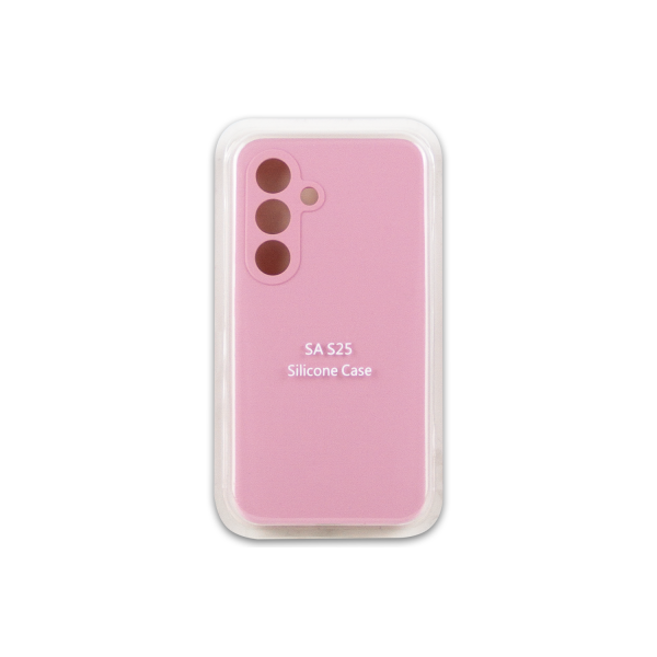Накладка Full Silicone Case SAMSUNG S25 Ultra (17 / Rose Pink)