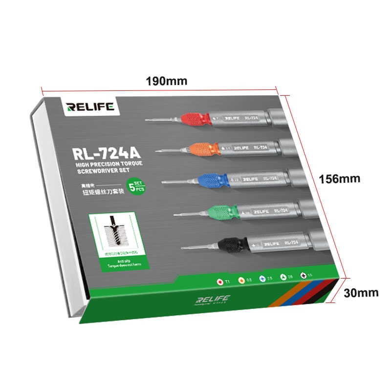RELIFE RL-724A High precision torque screwdriver set