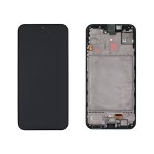 LCD SAMSUNG M15 / M156 BLACK WITH FRAME IPS (KAIKU)