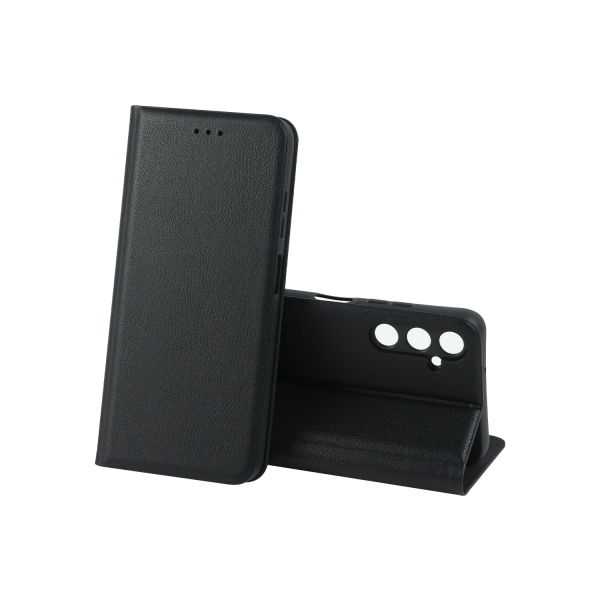 Чехол-книжка LEATHER Case XIAOMI Redmi 9 (Черный)
