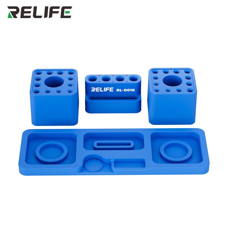 RELIFE RL-001K Silicone All-in-One Modular Storage Box Blue