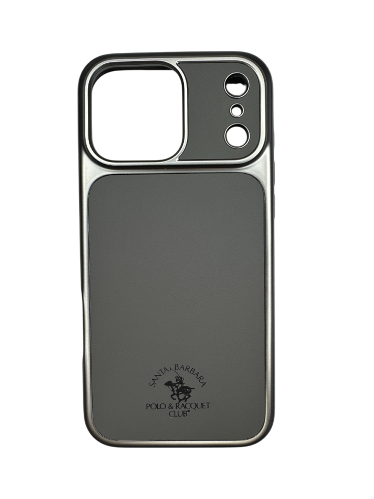 Накладка Polo Lucas MagSafe iPhone 17 Pro Max (Silver)