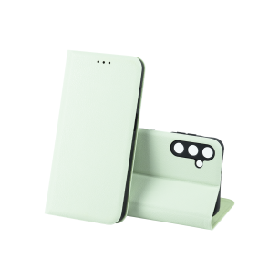 Чехол-книжка LEATHER Case SAMSUNG A56 (Салатовый)