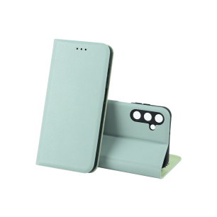 Чехол-книжка LEATHER Case XIAOMI Redmi 13C 4G (Мятный)