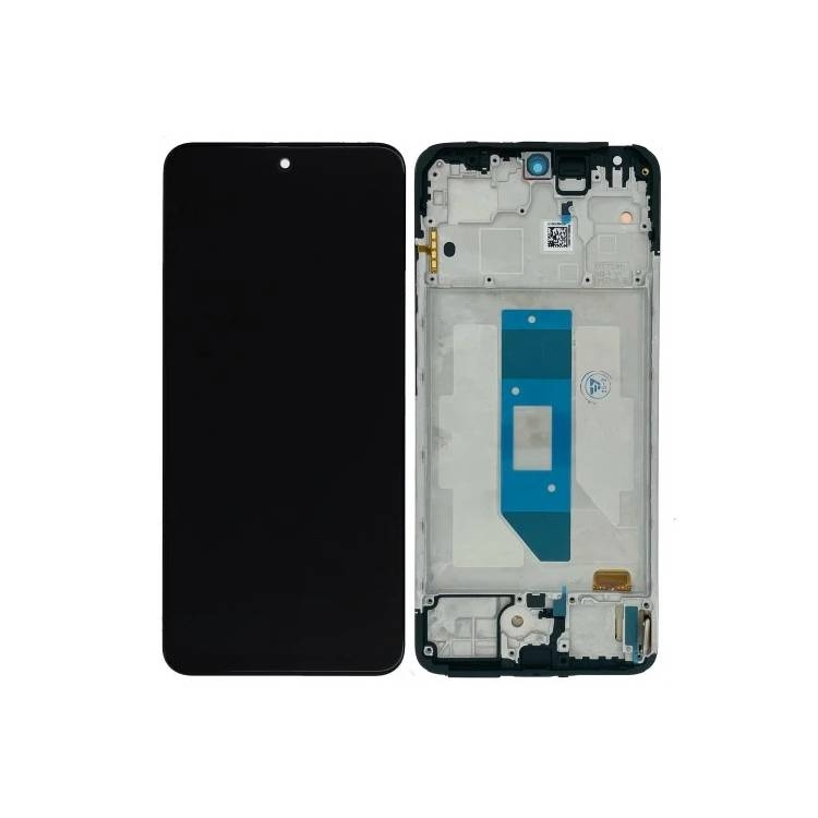 LCD XIAOMI REDMI NOTE 14 (4G) BLACK WITH FRAME ORIGINAL (SERVICE PACK) (Eu Version)