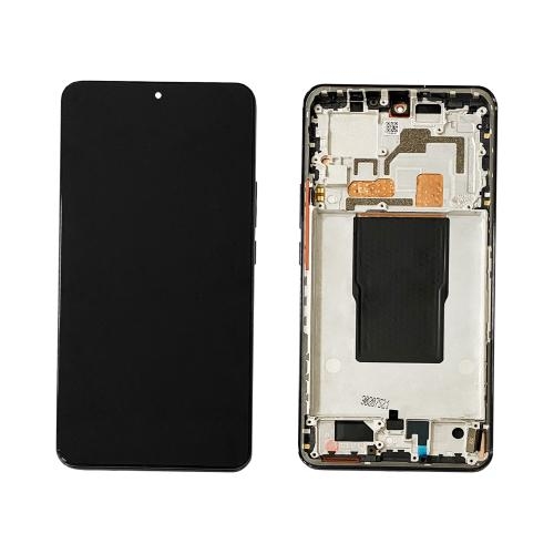 LCD XIAOMI 12T / 12T Pro (2022) BLACK WITH FRAME ORIGINAL SERVICE PACK