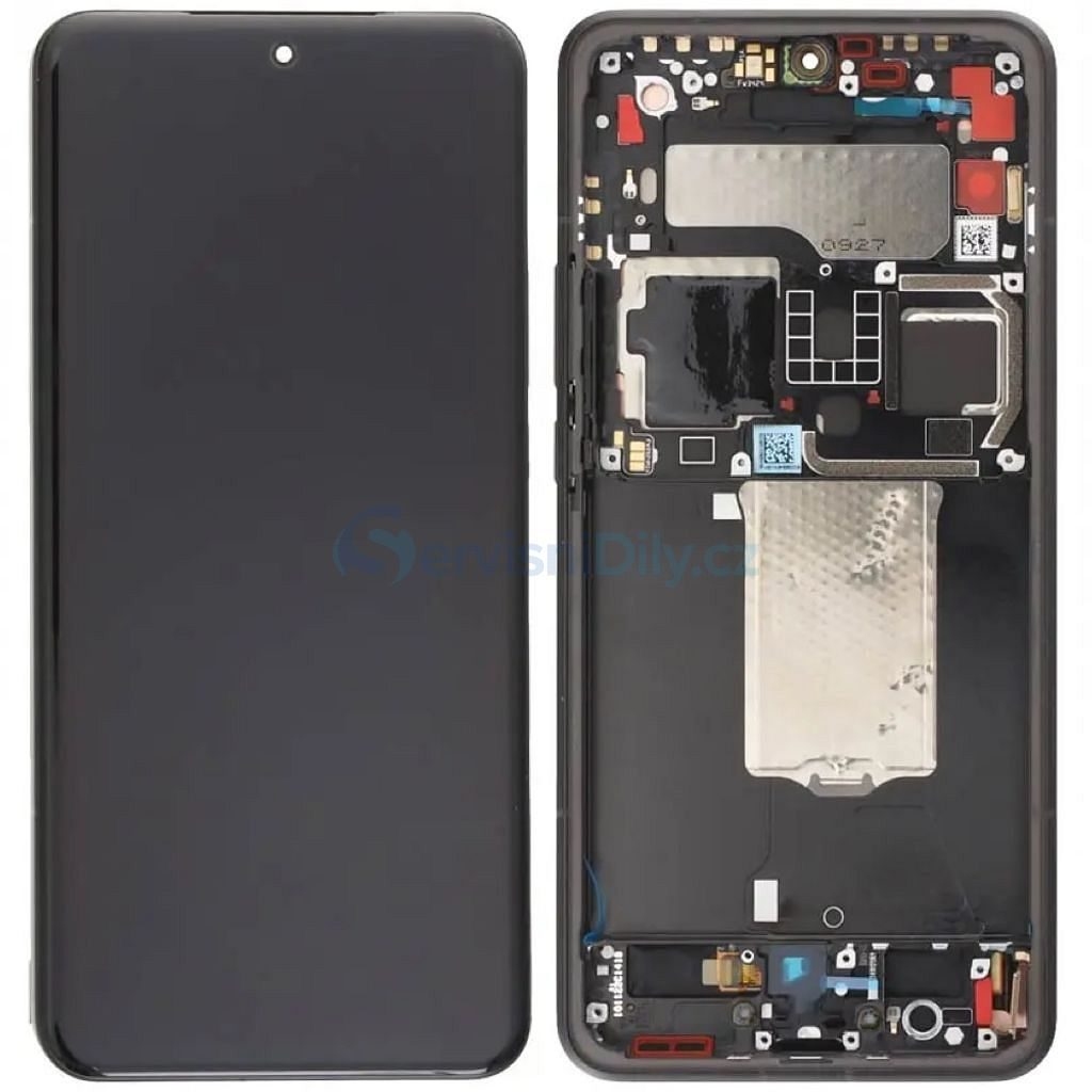 LCD XIAOMI 15 ULTRA BLACK  WITH FRAME ORIGINAL (SERVICE PACK)