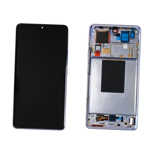 LCD XIAOMI 12 Pro / 12S Pro  BLUE WITH FRAME ORIGINAL (SERVICE PACK)