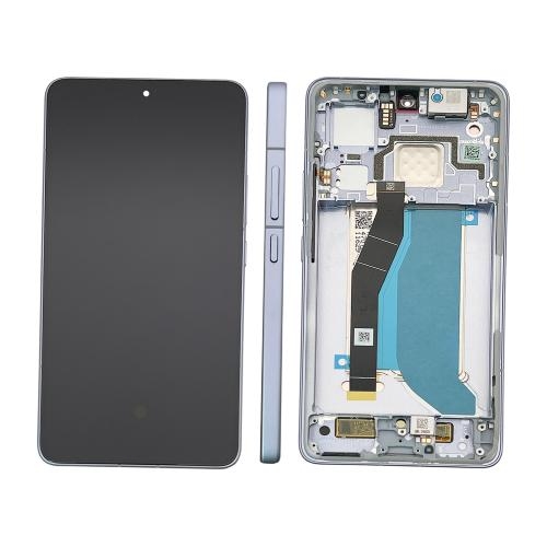 LCD XIAOMI 14T BLUE WITH FRAME ORIGINAL (SERVICE PACK)