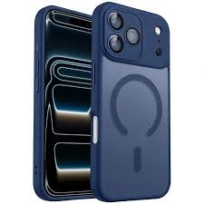 For iPhone 17 Pro XDcase Skin Feel Magnetic Frosted (Midnight Blue)