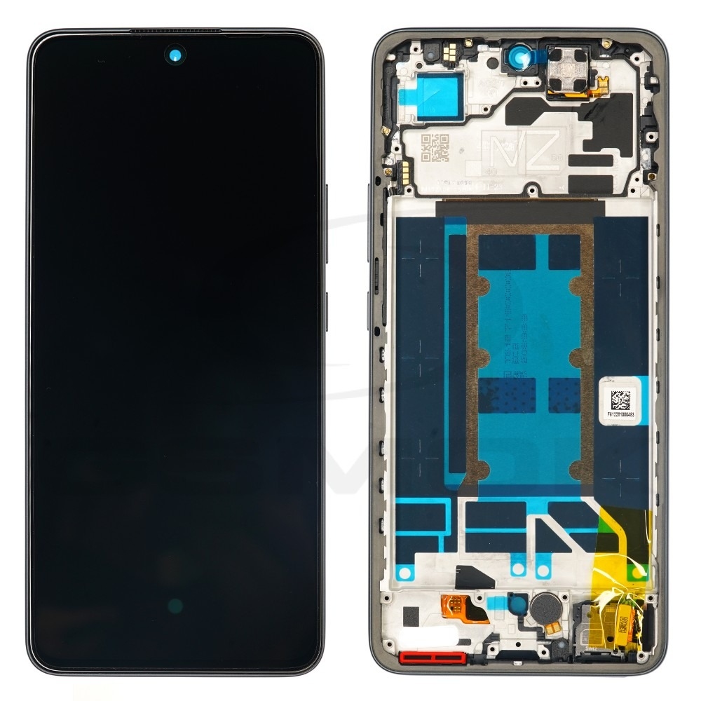 LCD OPPO RENO 13F GRAPHITE GRAY WITH FRAME ORIGINAL (SERVICE PACK)