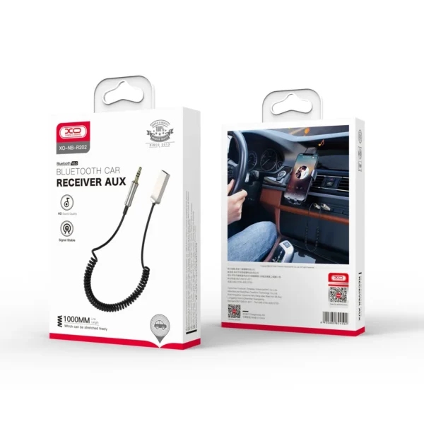 XO NB-R202 Bluetooth receiving cable Black