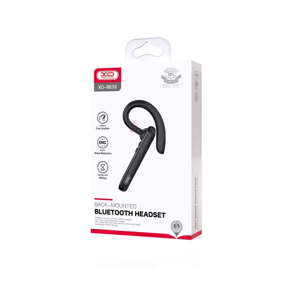 XO BE32  ENC Bluetooth earphone Black