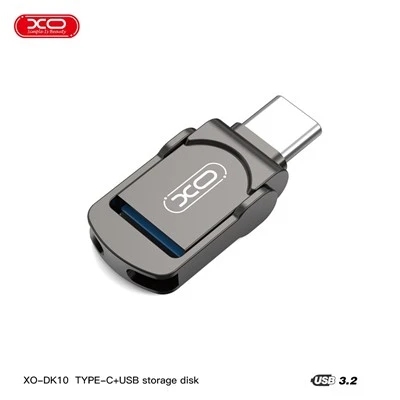 XO DK10 USB3.2 +Type-c 64G Tranish