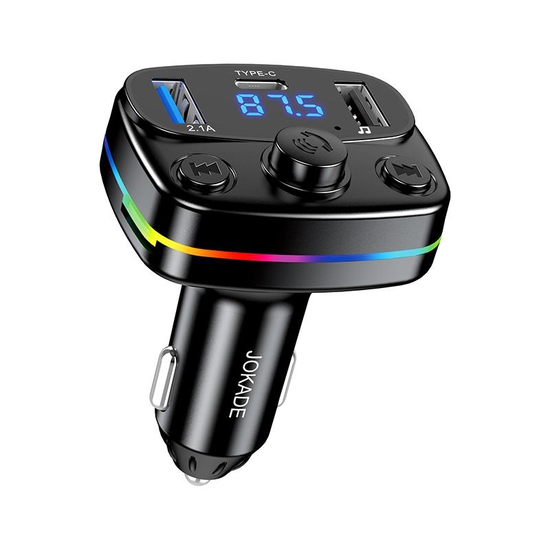 Jokade JH051 HANKE Car BT FM Transmitter Black