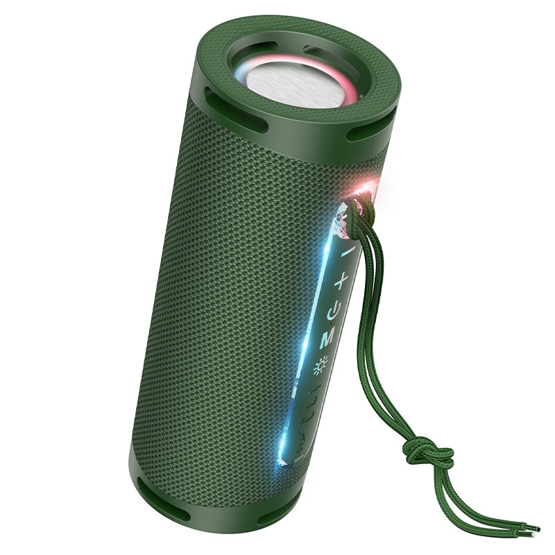 Hoco HC9 Dazzling pulse sports BT speaker dark green