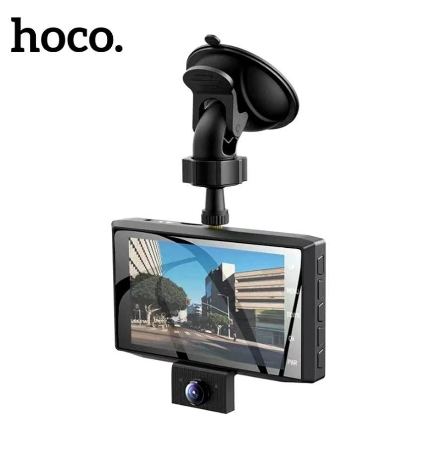 HOCO DI17 Three camera driving recorder black