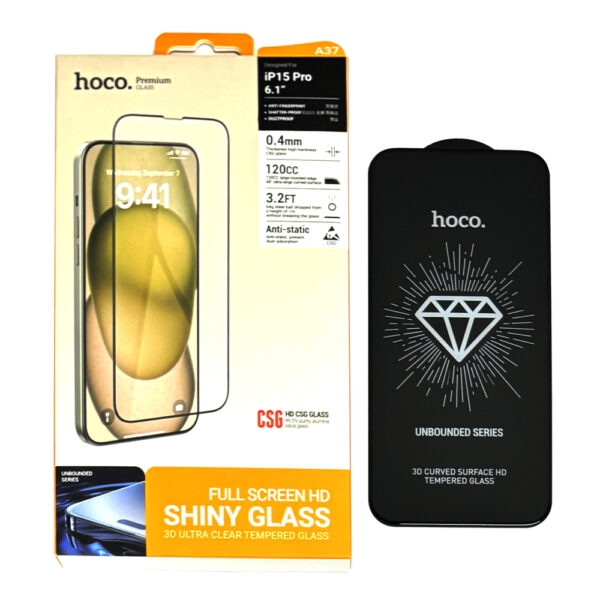 Hoco Full screen HD privacy protection tempered glass set for SAM A72(25PCS)(G11) black