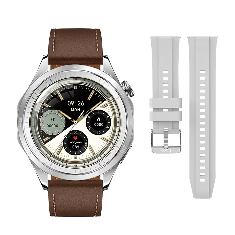 Hoco Y21 AMOLED Smart sports watch(call version) silver