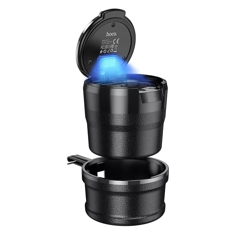 Hoco ZP11 Delta car ashtray black