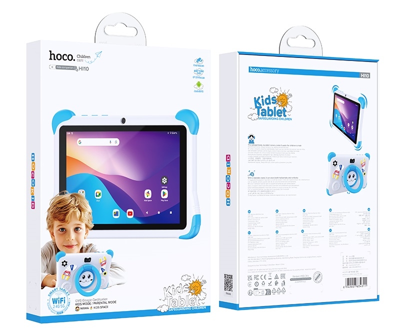 Hoco HI10 8-inch children tablet PC blue