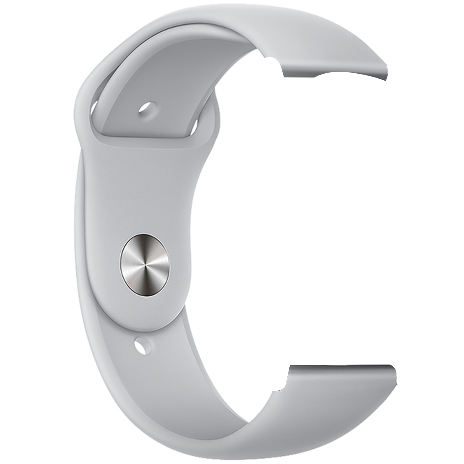 Hoco WH11 Flexible series classic silicone strap(22mm) gray