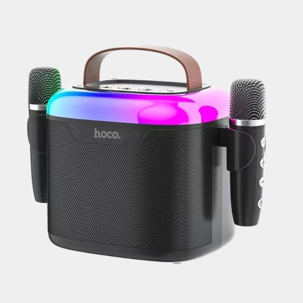 Hoco DS69 Vessel RGB BT speaker with two microphones black
