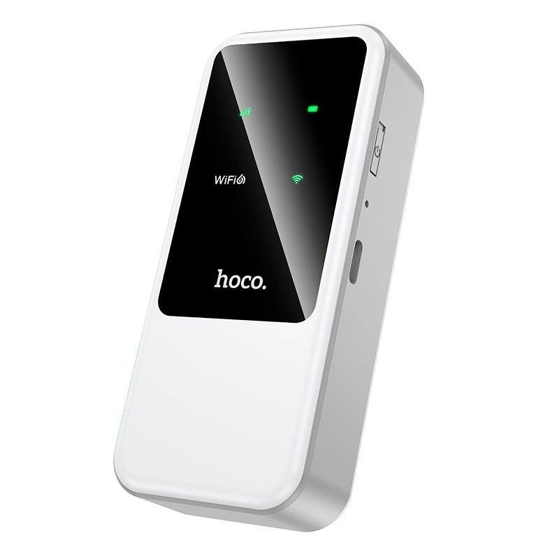 Модем Hoco HI42 Portable Mobile WiFi Transmitter (free sim) (Белый)