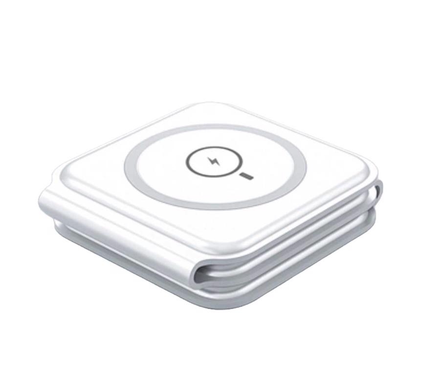 Wiwu Foldable 3 in 1 Cableless Charger M6 White