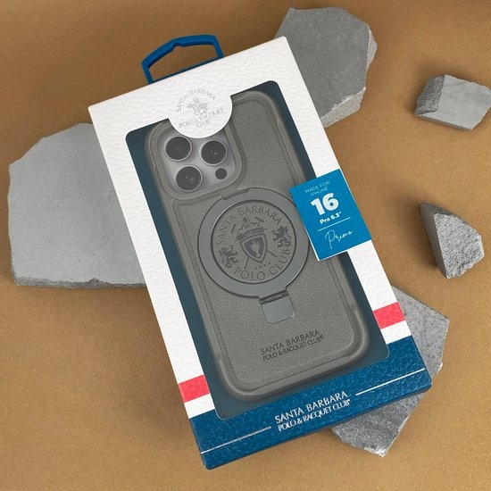 Polo Primo Case iPhone 16 (Titanium Gray)