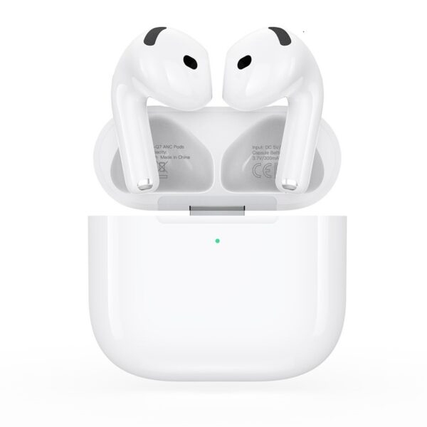 XO Q7 ANC Pods Gen 6 Fully Equipped Smart Bin (with Wireless Charging, In-Ear Detection) White