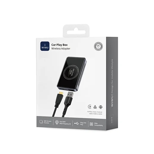 Wiwu Car Play Box Wireless Adapter Wi-CP004 Black