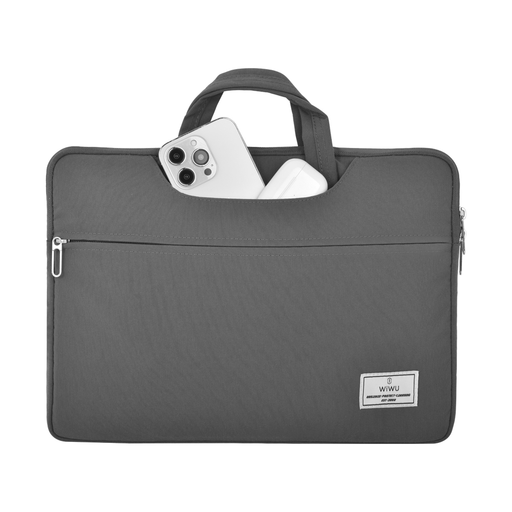Wiwu 14'' Vivi Laptop Handbag Gray