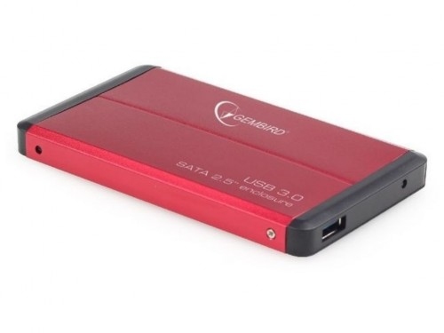 2.5'' SATA HDD External Case (USB 3.0),  Red, Gembird 'EE2-U3S-2-R'