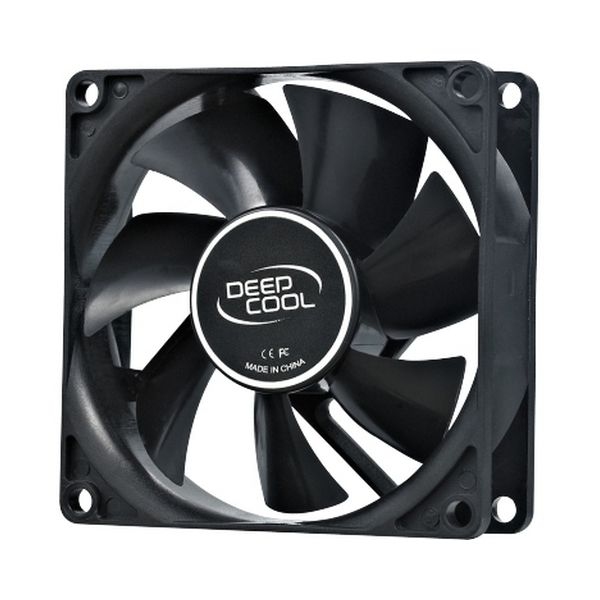 'PC Case Fan Deepcool XFAN80, 80x80x25mm, 20.3dB, 21.8CFM, 1800RPM, Hydro Bearing.