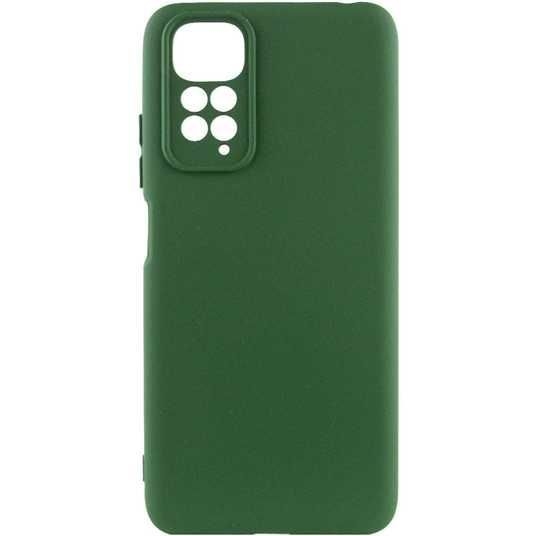 Накладка Full Silicone Case XIAOMI Redmi Note 10 /Redmi Note 10S /Poco M5S (22 / Dark Green)