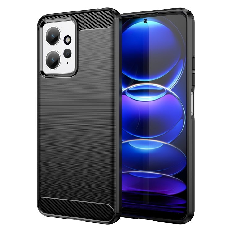 Oppo Reno14F Global Brushed Carbon TPU (Black)