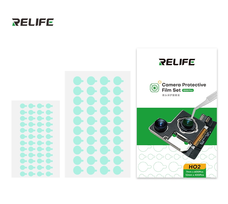 RELIFE HO2 Camera Protection Sticker Set Green