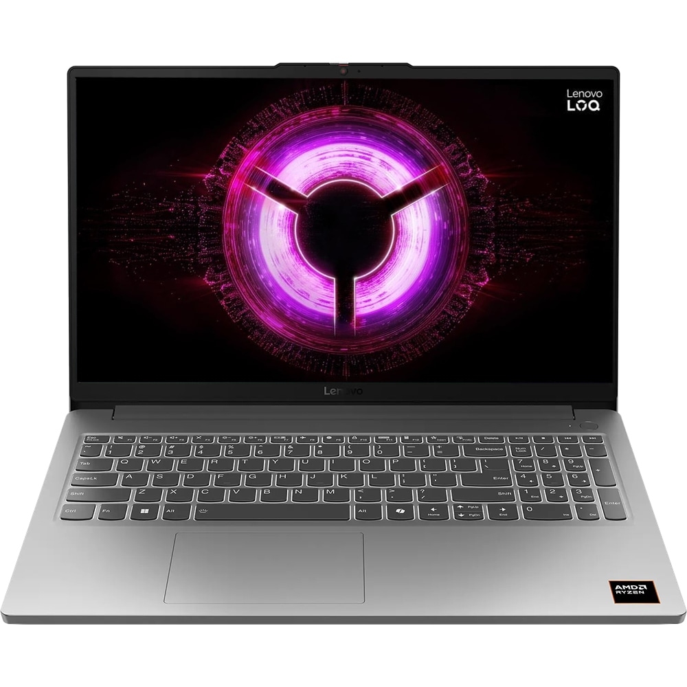 LENOVO LOQ Essential 15ARP10E, AMD Ryzen 7 170 pana la 4.75GHz, 15.6' Full HD, 16GB, SSD 1TB, NVIDIA