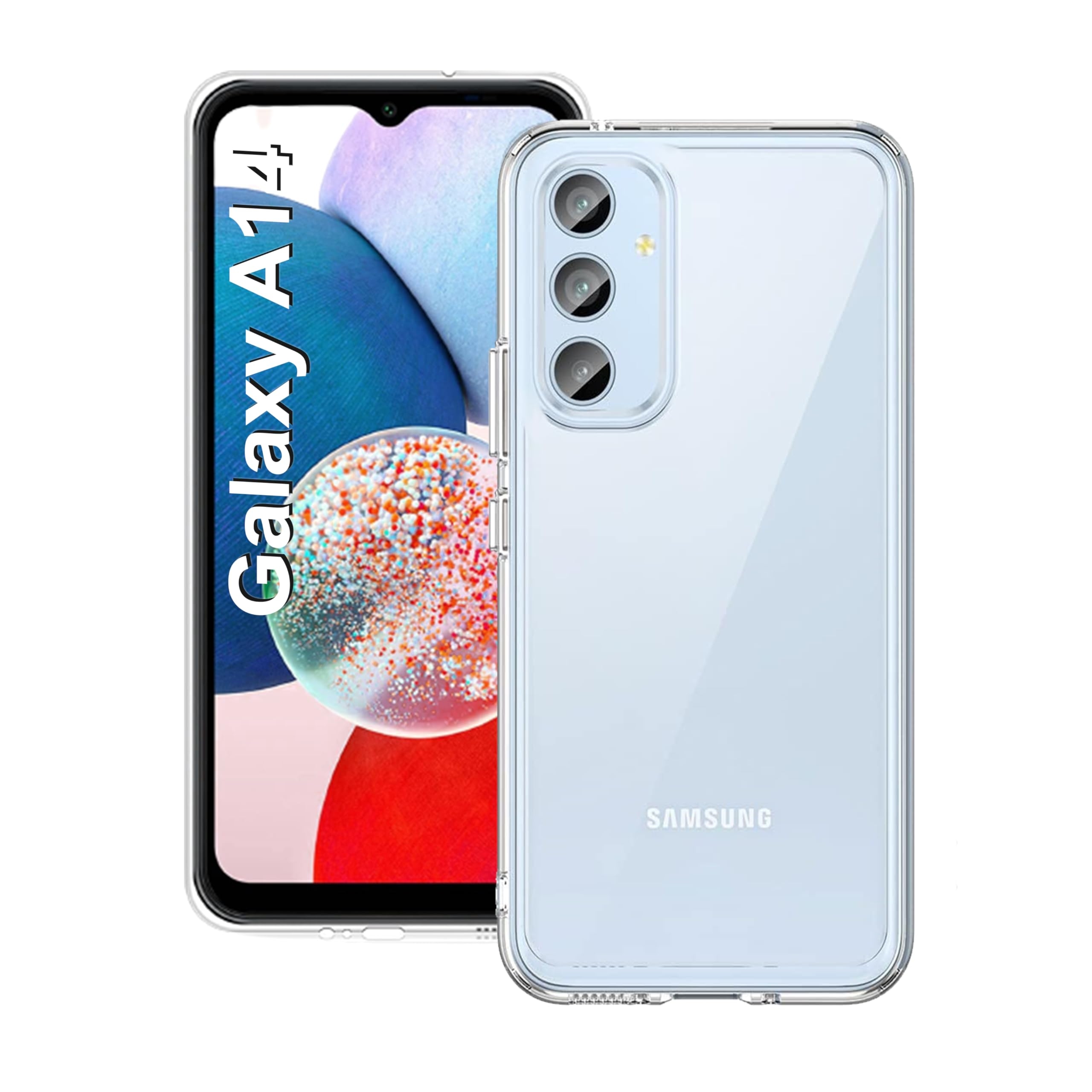 Samsung A14 Transparent TPU Case