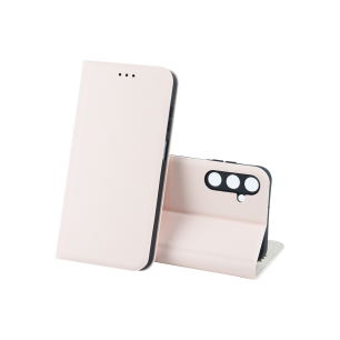 Чехол-книжка LEATHER Case XIAOMI Redmi Note 13 4G (Розовый)