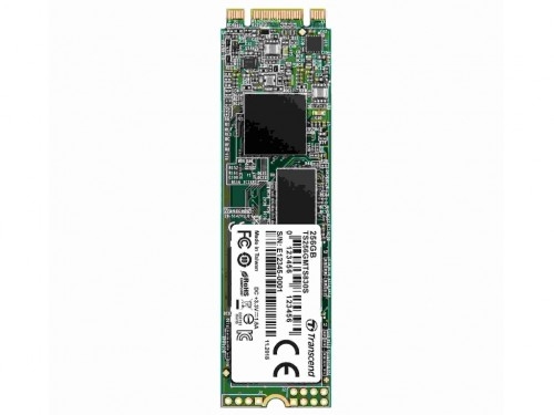 M.2 SATA SSD  256GB  Transcend  TS256GMTS830S  [80mm, R/W:560/510MB/s, 85K/85K IOPS, SM2258, 3DTLC]